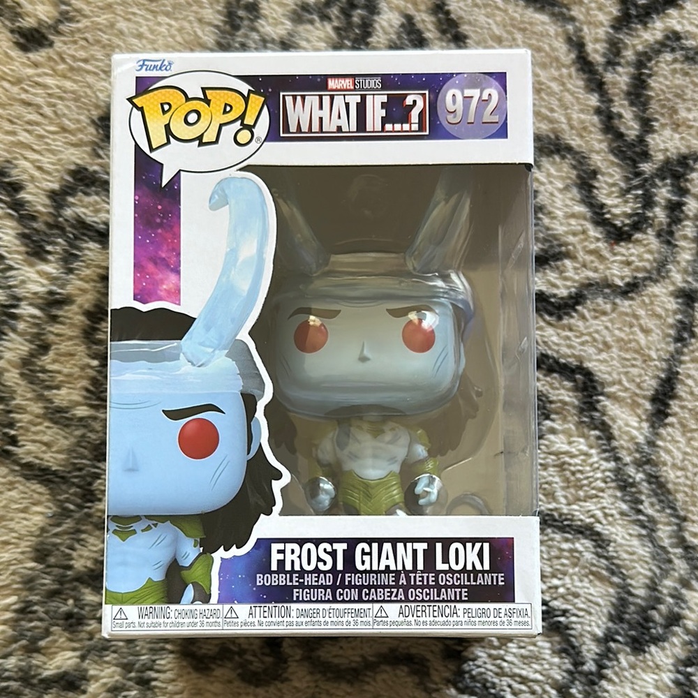 Marvel What If Frost Giant Loki Pop